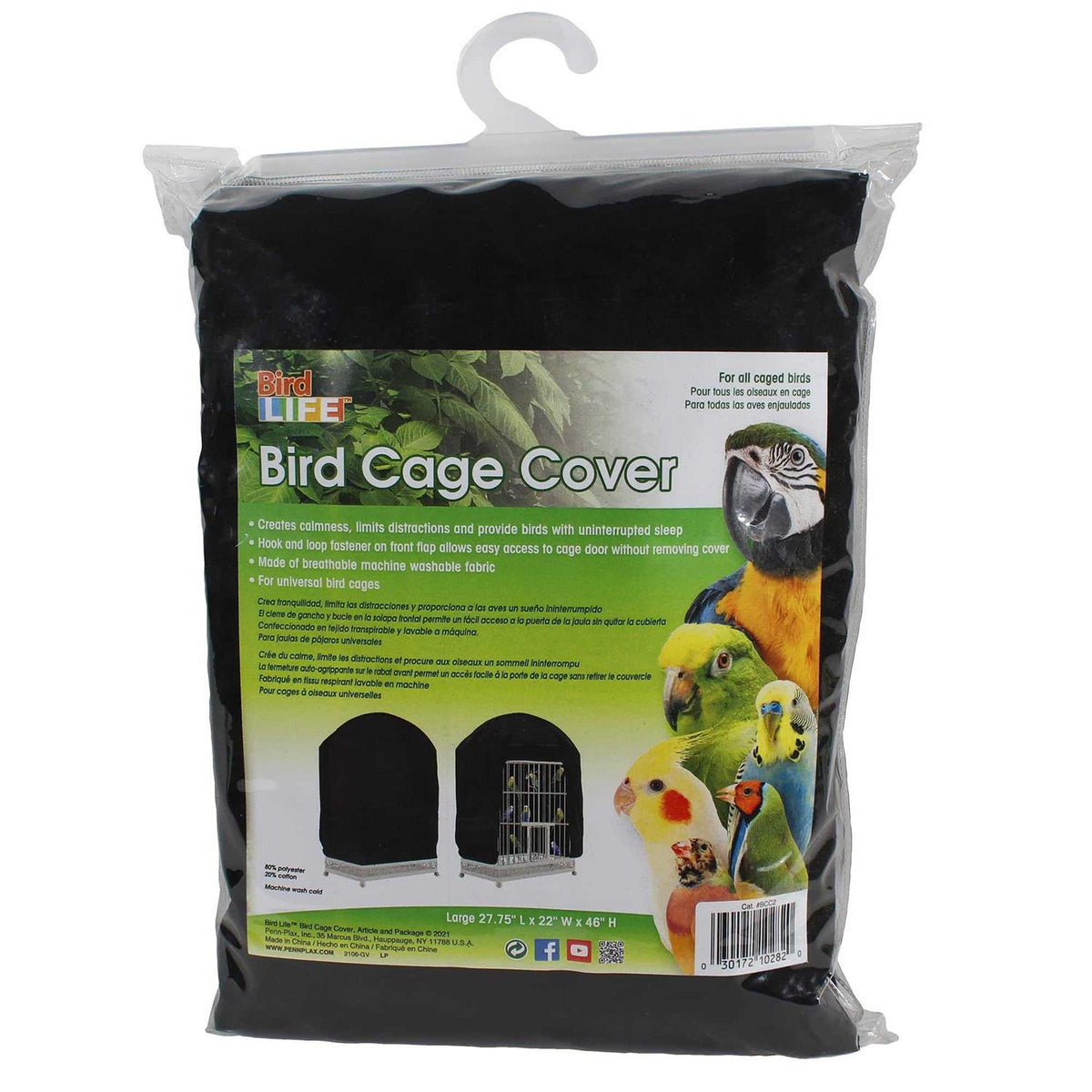 Birdcage Cover Machine Washable Breathable Fabric M575304