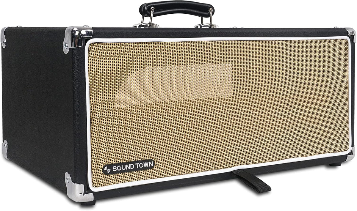 Black 4U Amp Rack Case with Rubber Feet D918264