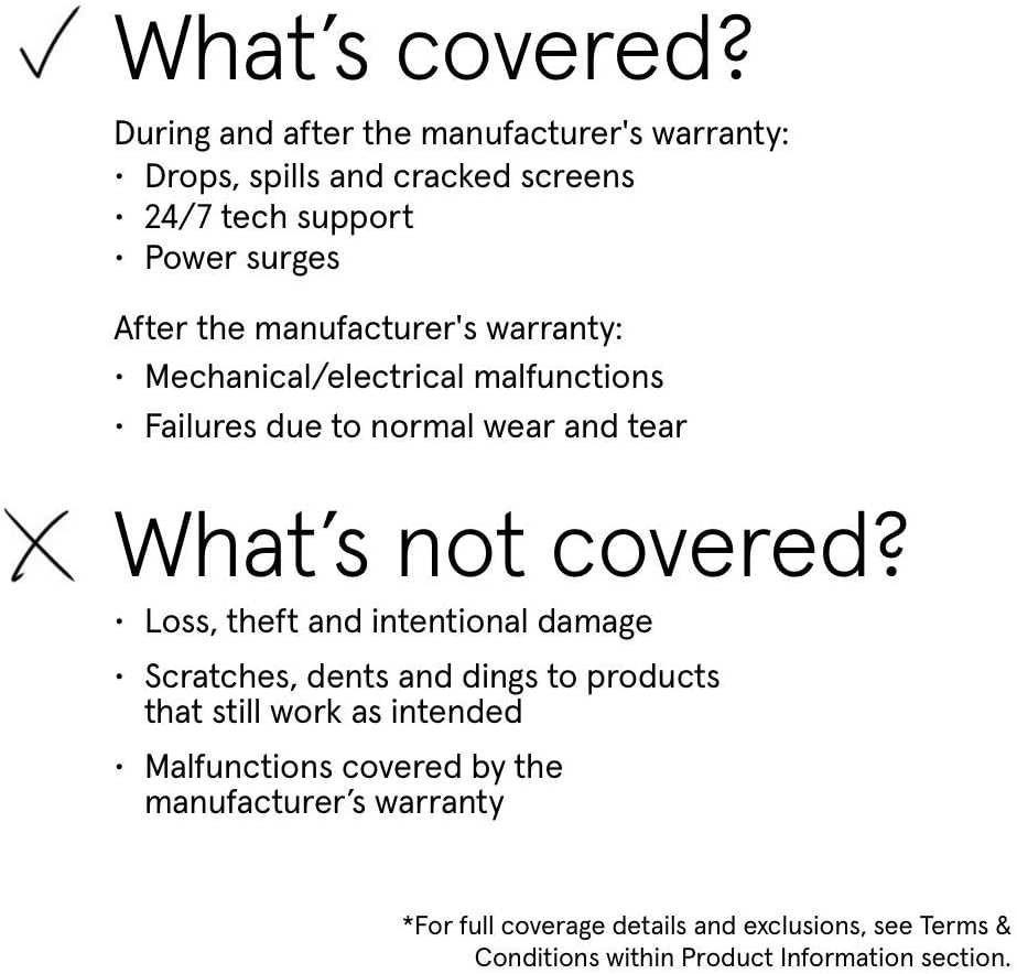 2 Year Portable Electronic Accident Protection Plan with Tech Support I470398