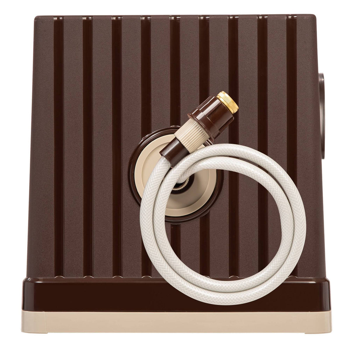 65.61 ft Hose Reel with Nozzle Brown E814755