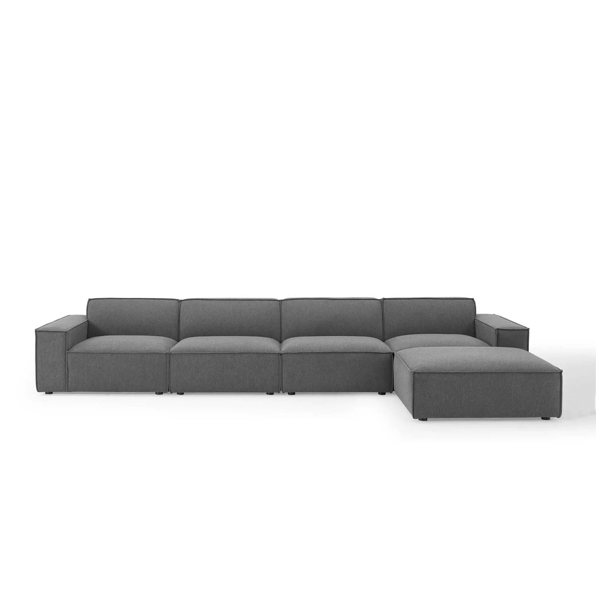 Charcoal 5-Piece Sectional Sofa A5761