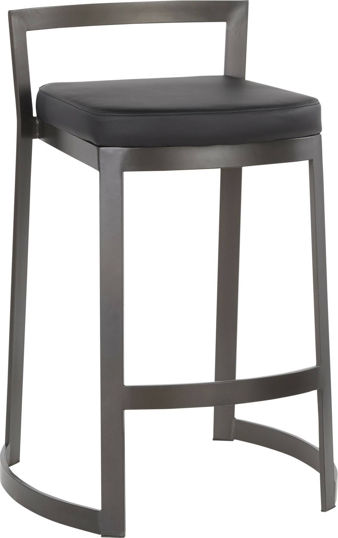 Black Set of 2 Counter Stool P172