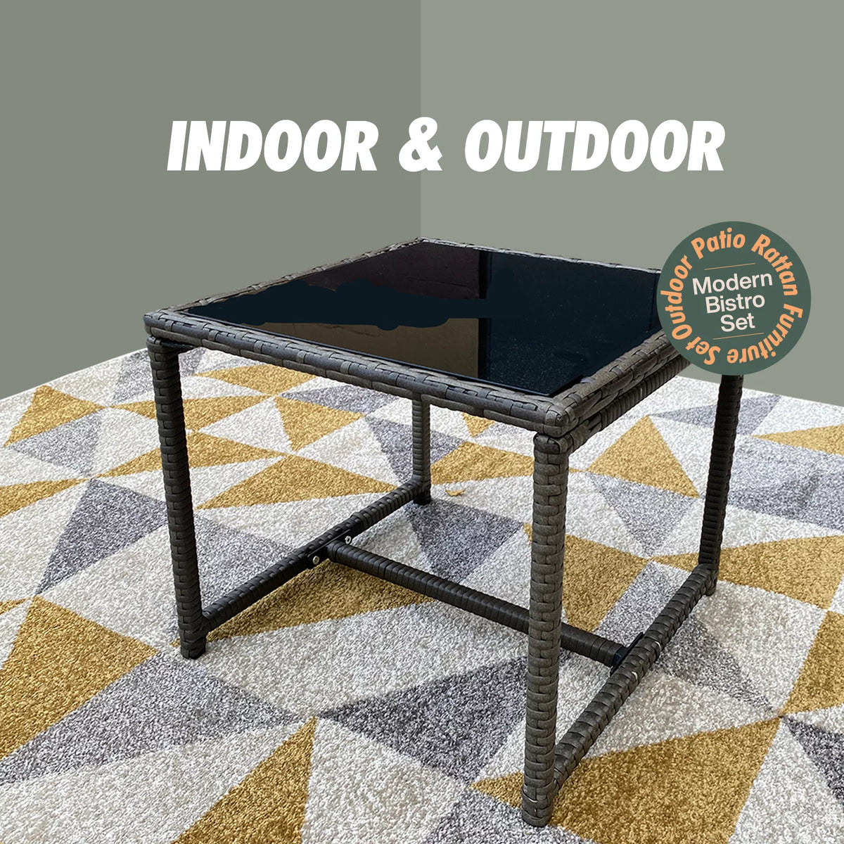 3-Piece Rattan Furniture Set F509534