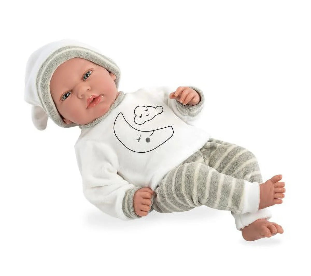 3 Pieces Dolls Bassinet Baby Doll Playset K7448