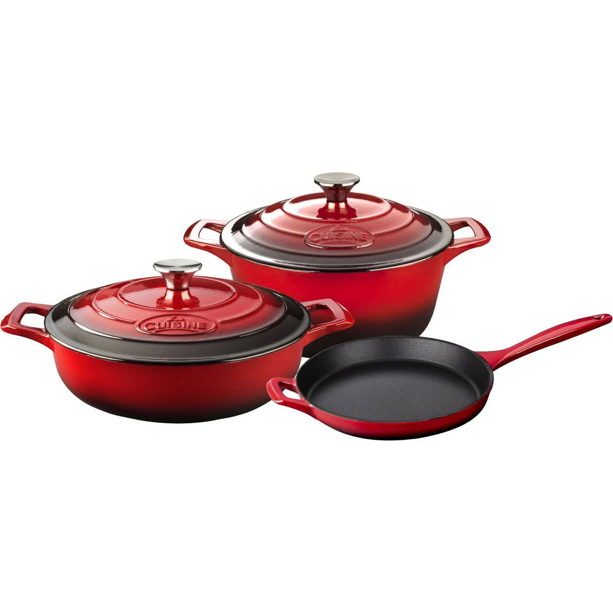 5-Piece Enameled Cast Iron Cookware Set Z689058