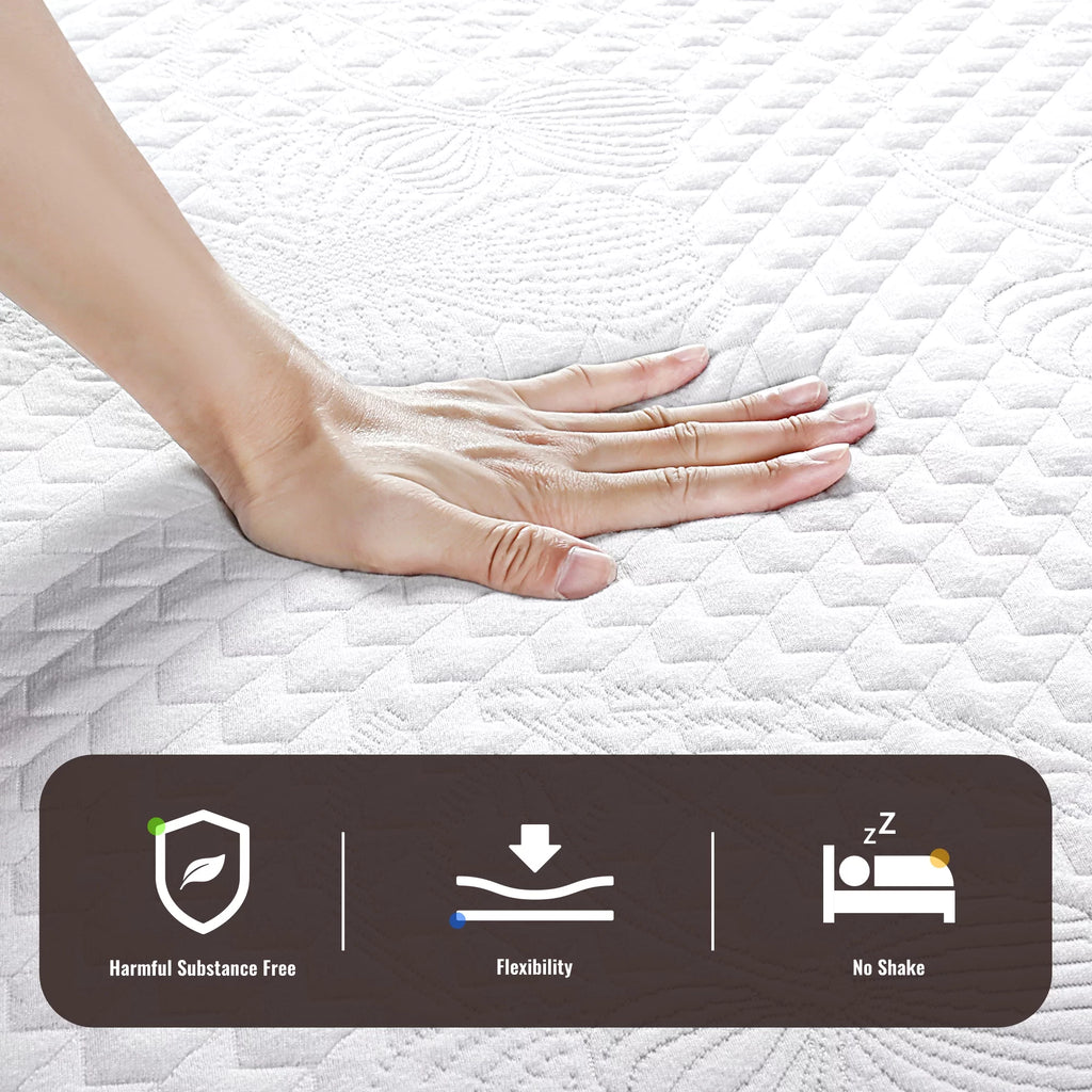 10 Inch Gel Memory Foam Mattress Medium Firm Full Size I382451