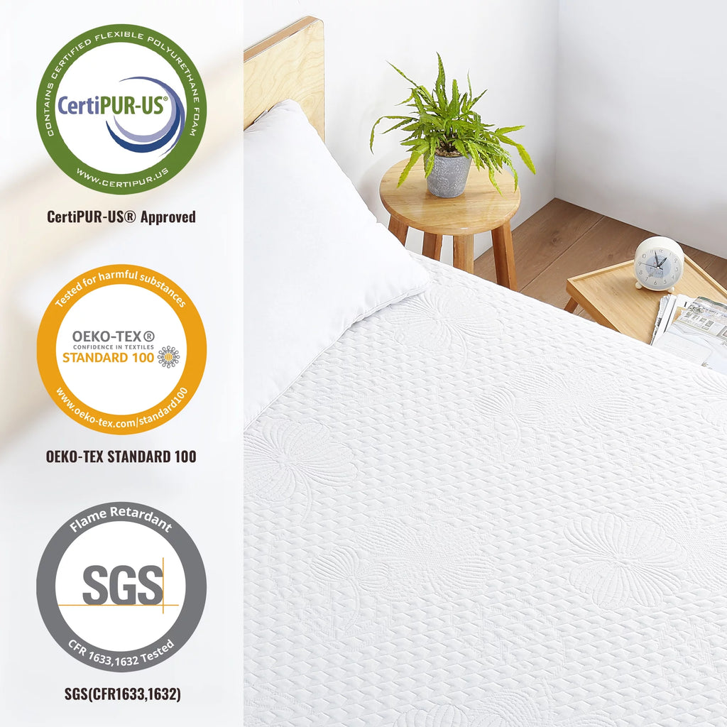 10 Inch Gel Memory Foam Mattress Medium Firm Full Size I382451
