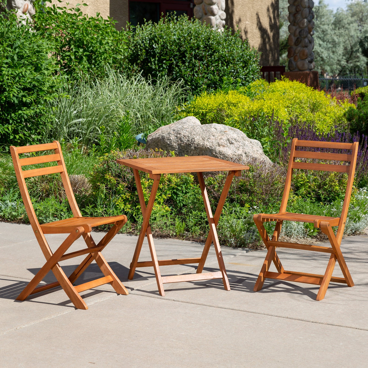 3-Piece Eucalyptus Bistro Set I439066