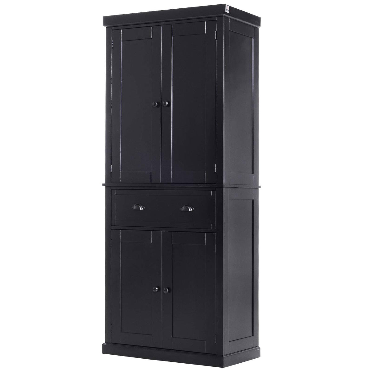 Black Freestanding Kitchen Pantry Cabinet I1230