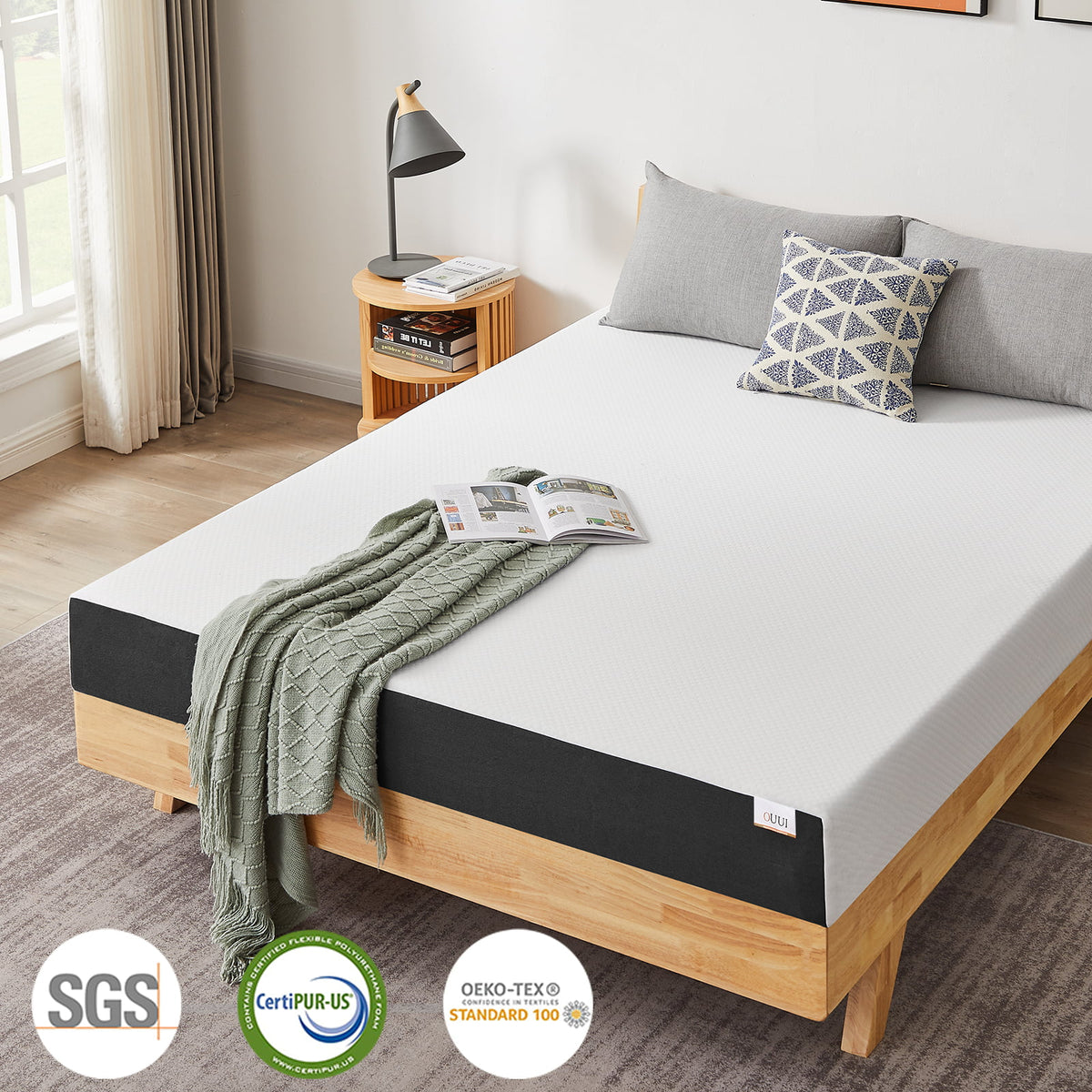 5 Inch Gel Memory Foam Full Size Mattress M883