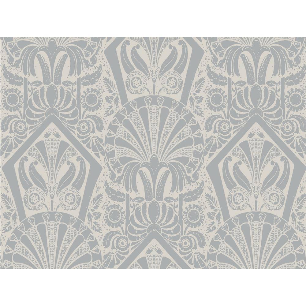 Cream/Silver Wallpaper K894