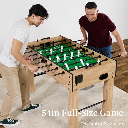 54in Full-Size Foosball Table with 2 Balls A727
