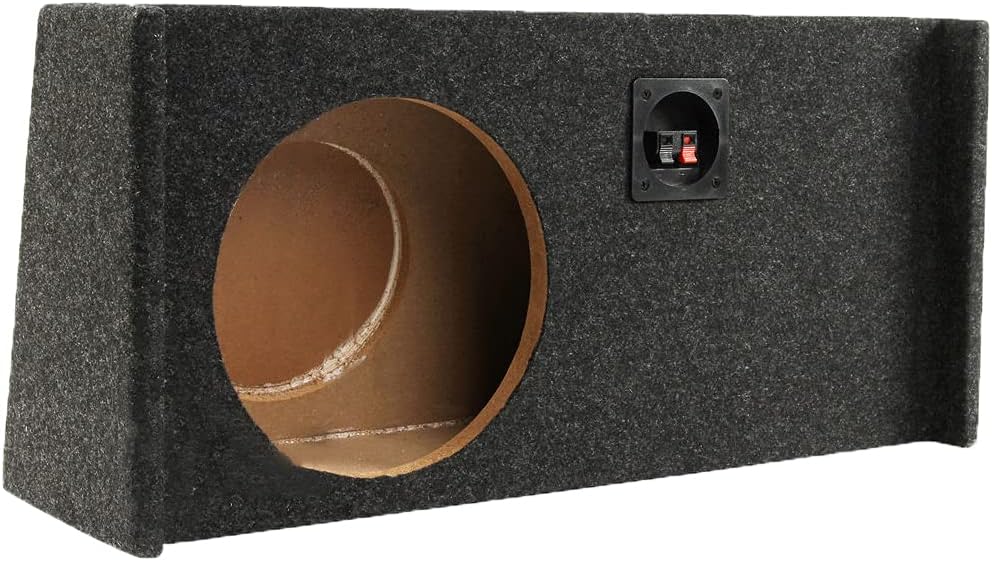 10" Carpeted Truck Subwoofer Enclosure B8078