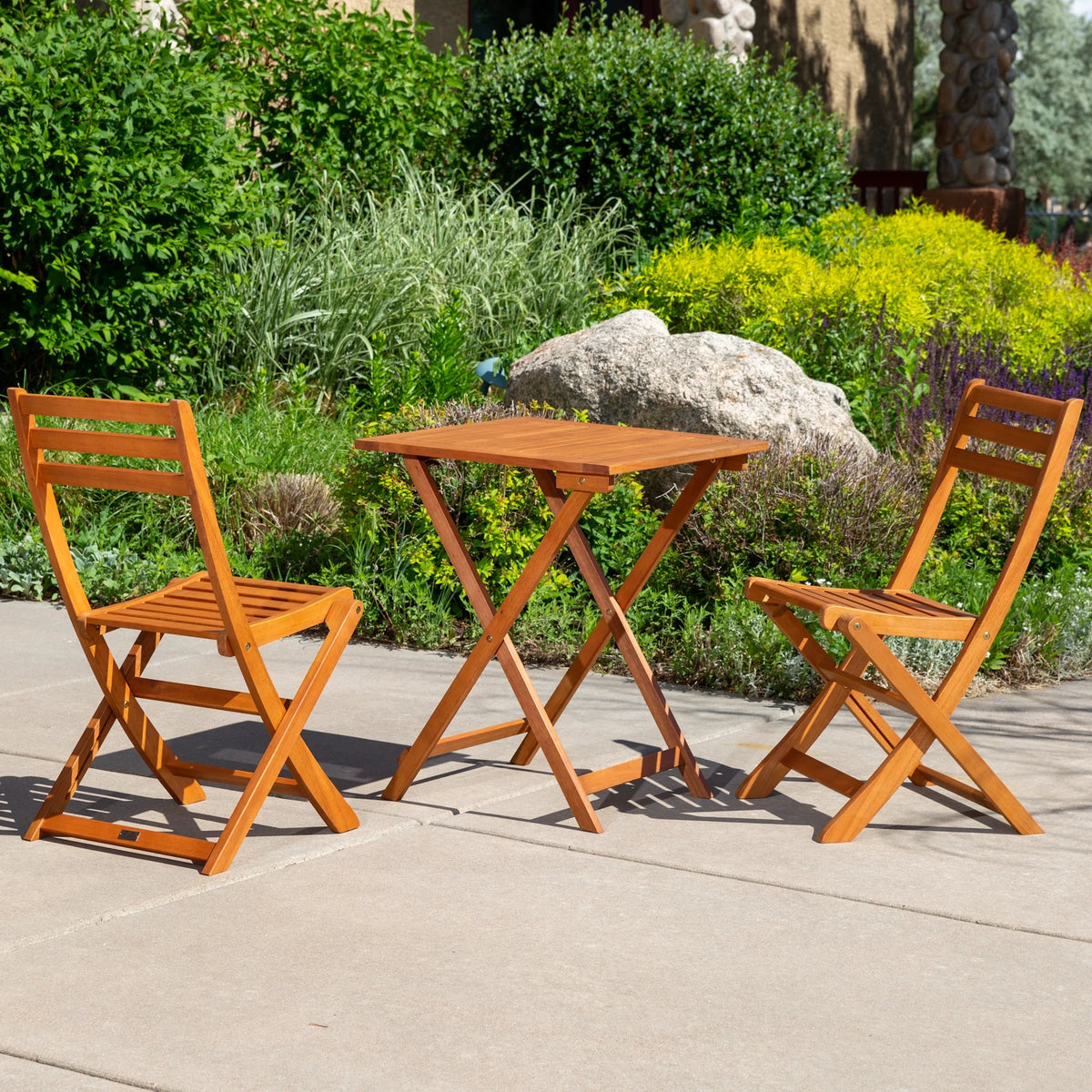 3-Piece Eucalyptus Bistro Set I439066