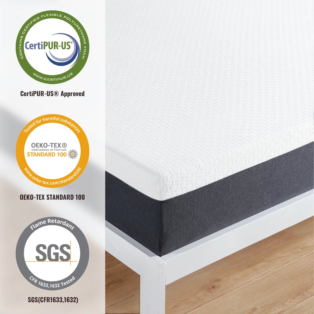 10 Inch Gel Memory Foam Mattress Medium Firm Full Size I382451