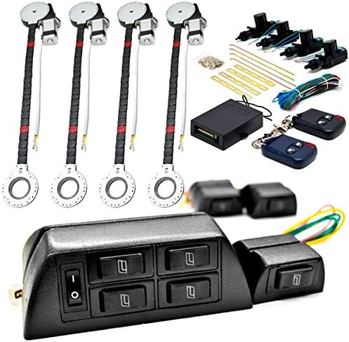 4x Door Car Power Window Keyless Door Unlock Kit M71297