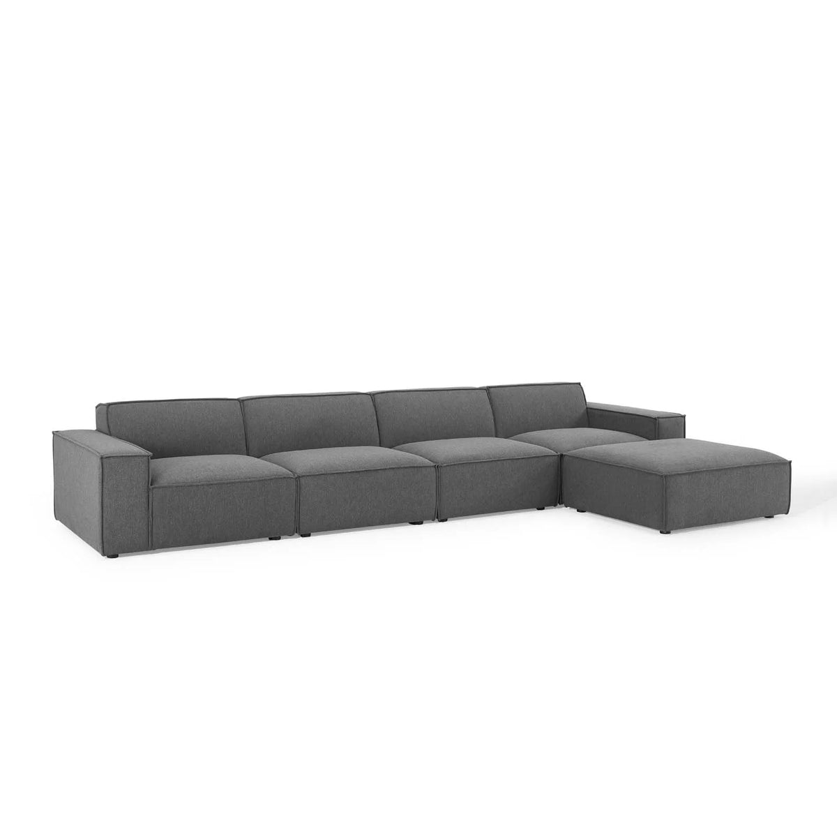 Charcoal 5-Piece Sectional Sofa A5761