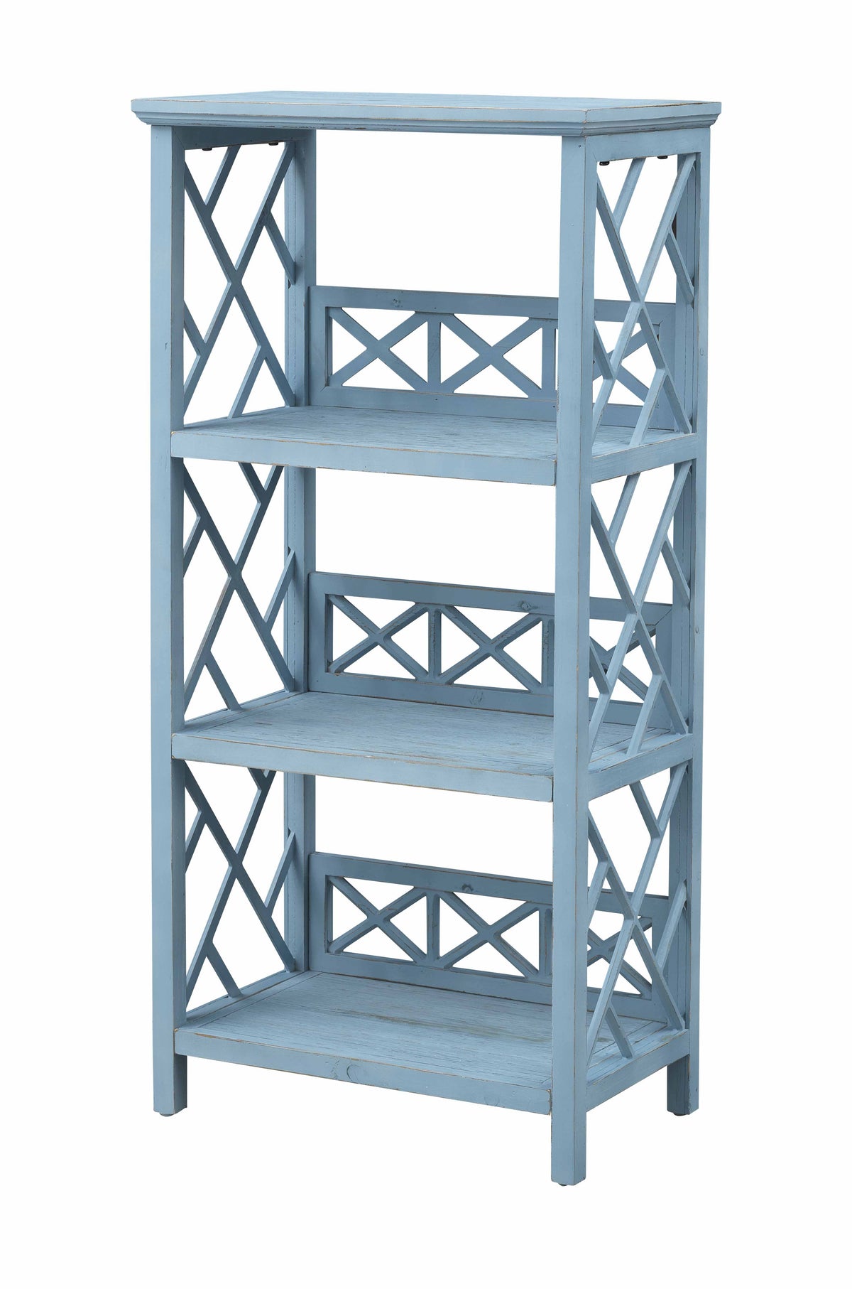 Blue Bookcase Z9662