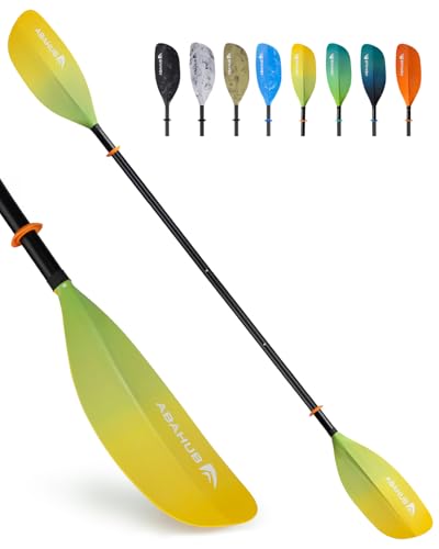 Adjustable Kayak Paddle 210-230 cm Black F44651