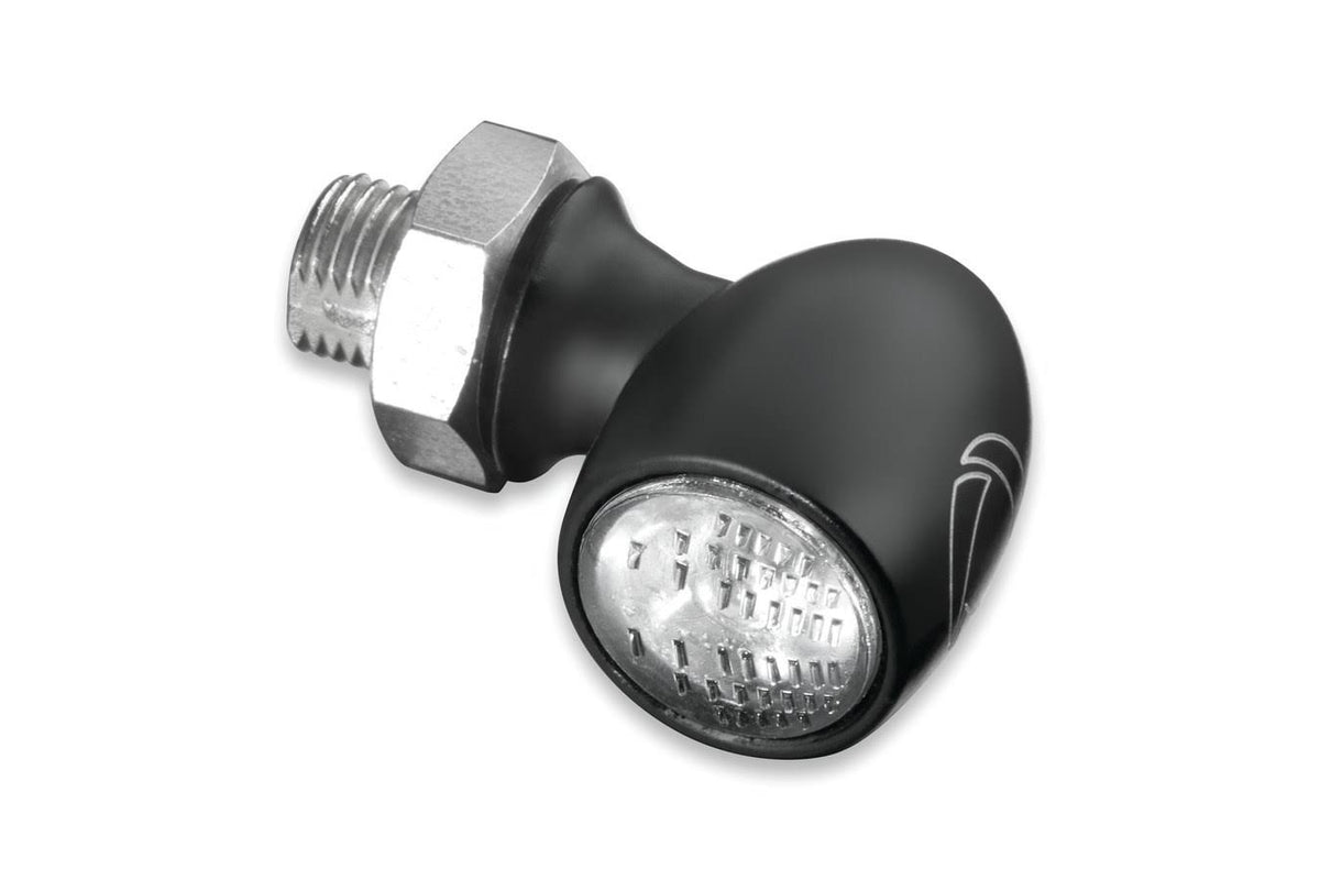 Black Rear Turn Signal with Red Lens P1692