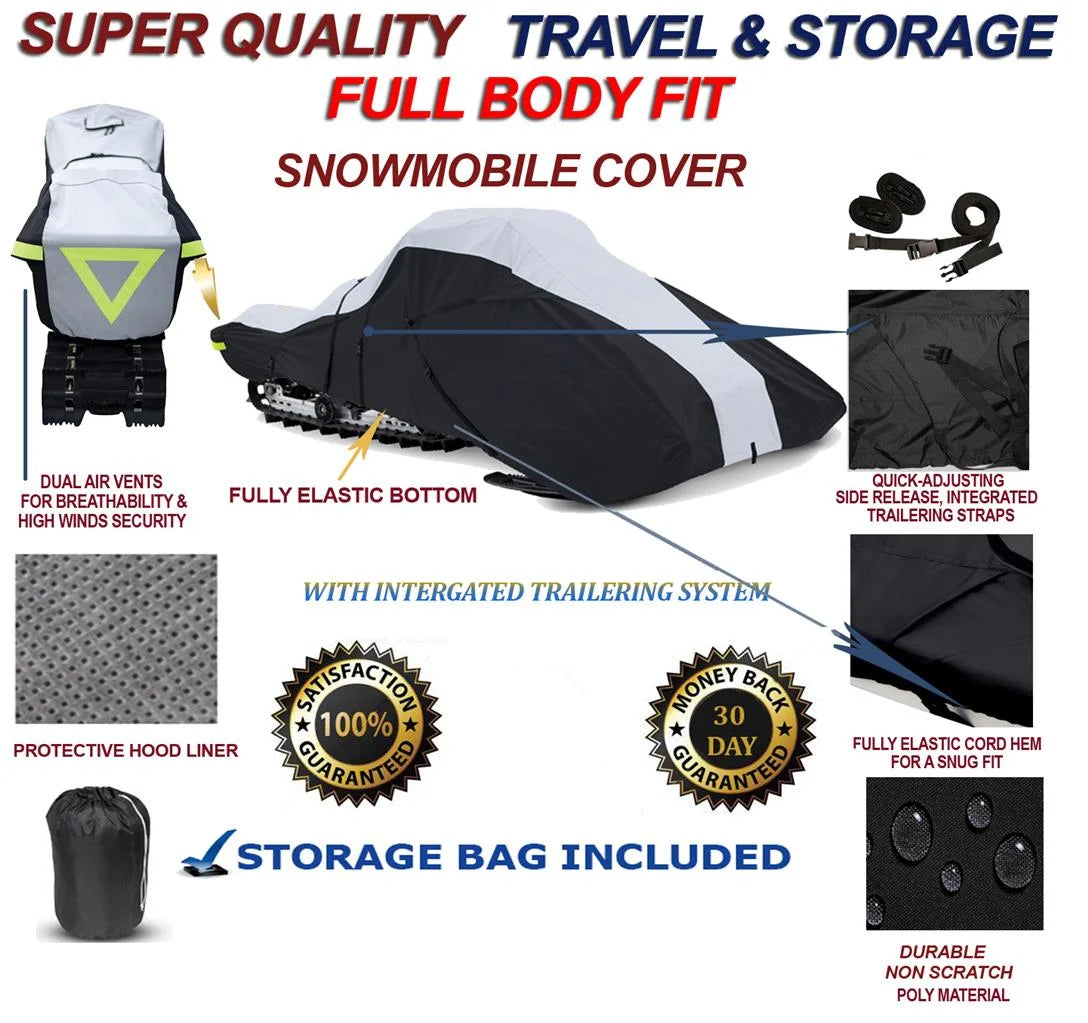 600 Denier Snowmobile Travel and Storage Cover L3037